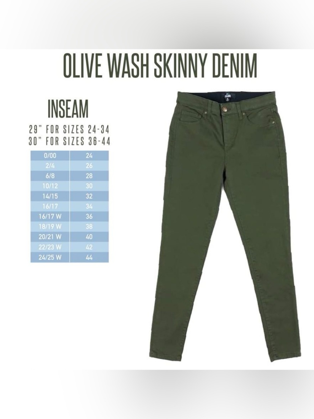 LuLaRoe Olive Green denim pants
